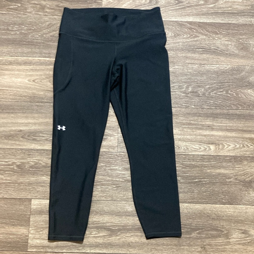 Under Armour Black Leggings High Waist Compression leggings size large